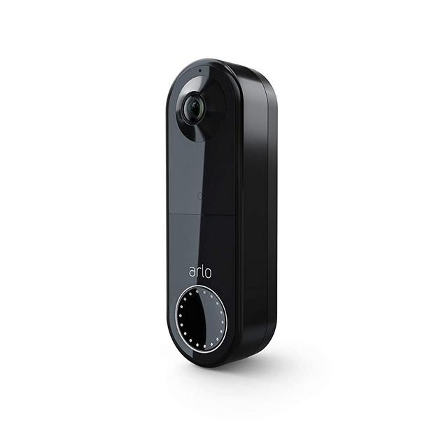 Arlo Essential Video Doorbell Wire-Free |HD Video, 180° View, Night Vision, 2-Way Audio | 6-Months Battery Life | Direct to Wi-Fi, No Hub Needed | Wire-Free or Wired | Black | AVD2001B