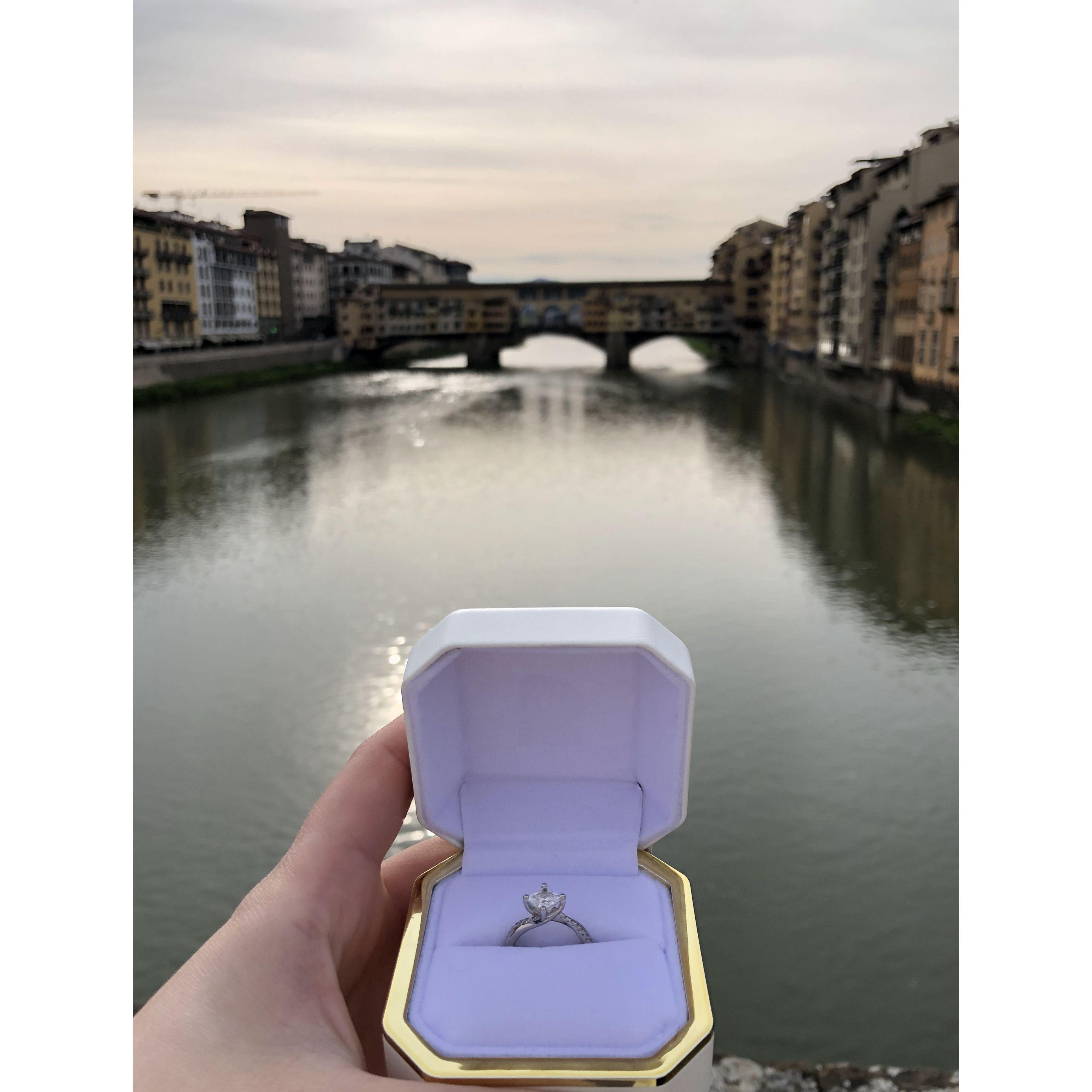 ...and she said yes!