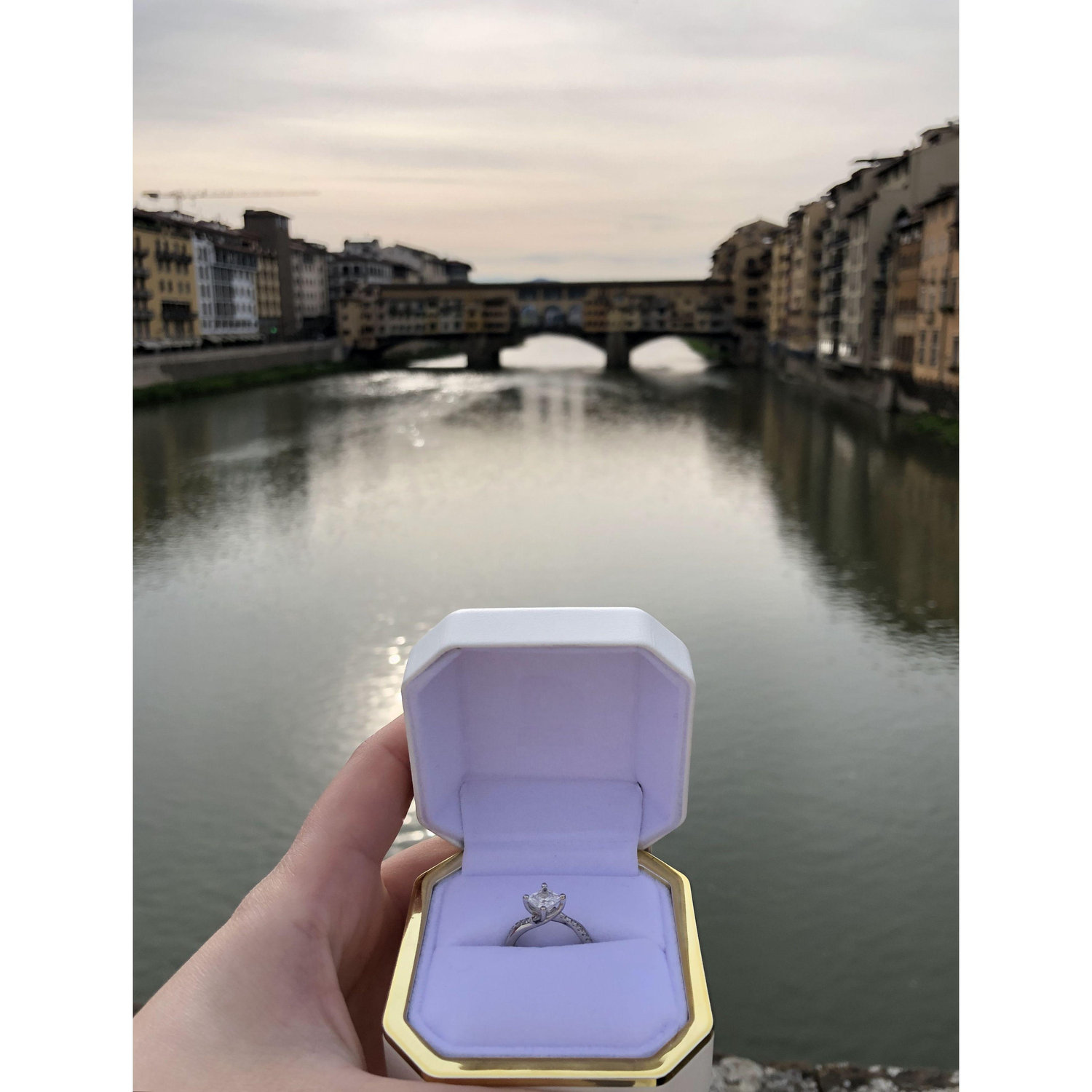 ...and she said yes!