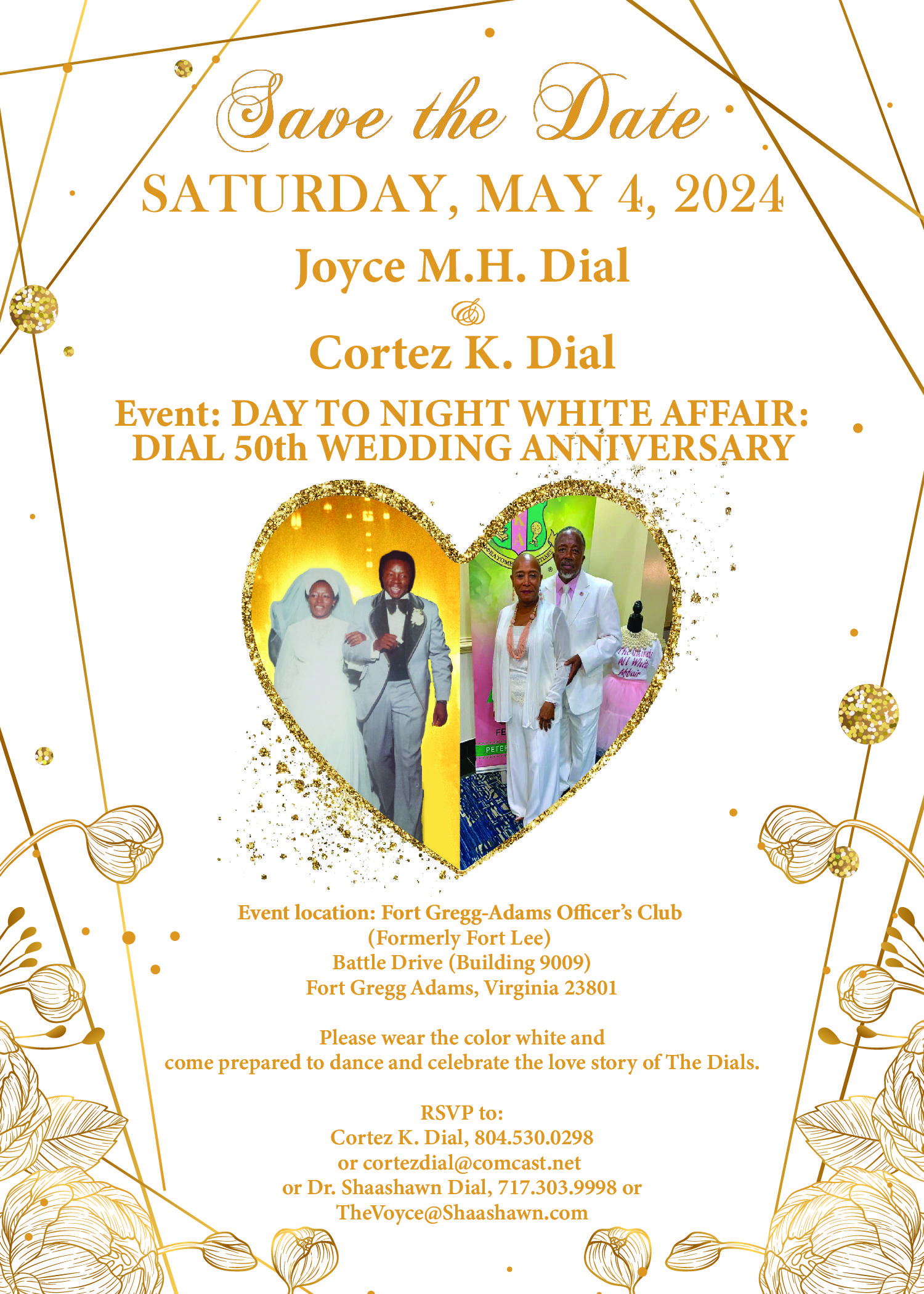 The Wedding Website of Cortez Dial and Joyce Dial