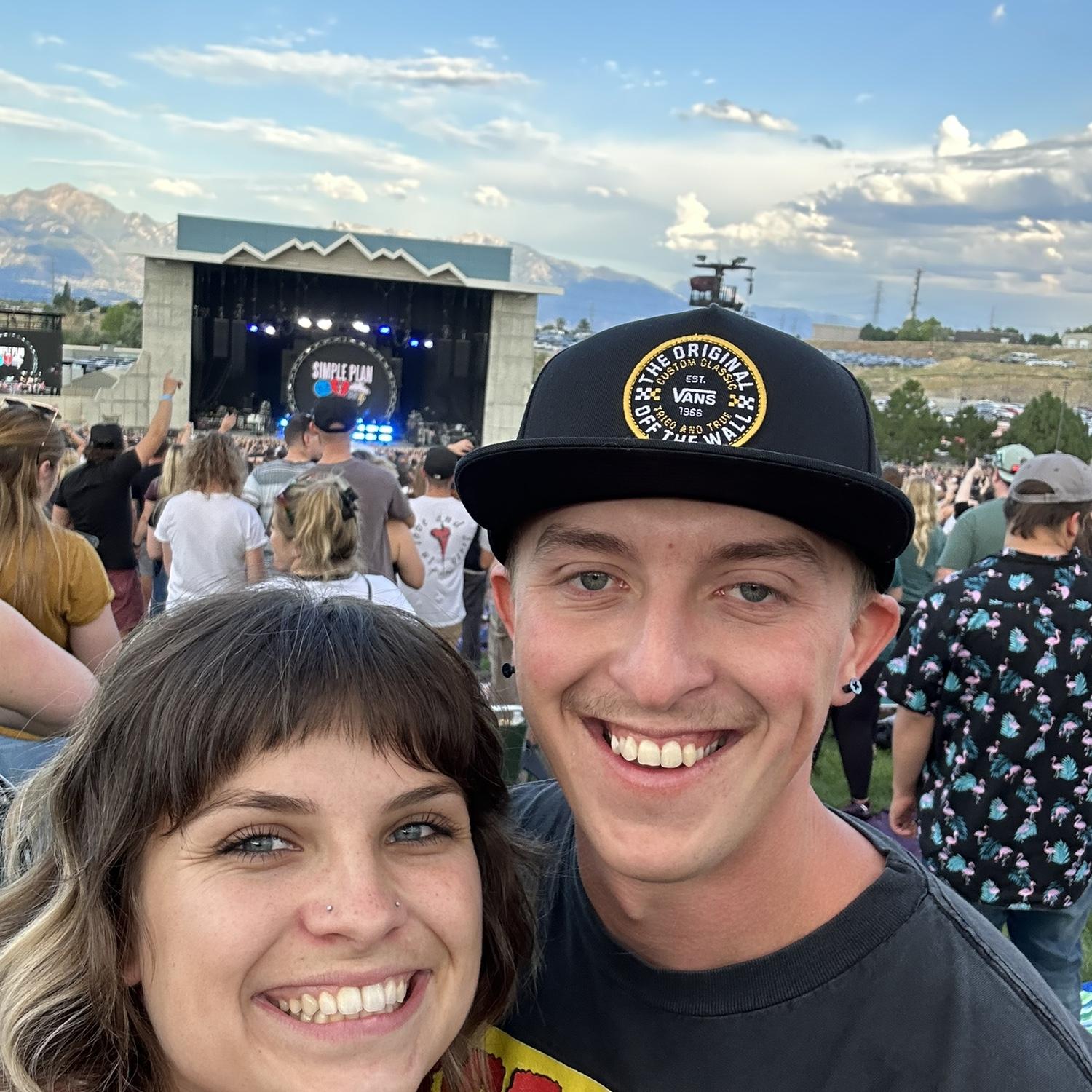 Simple Plan concert. We had SO much fun!