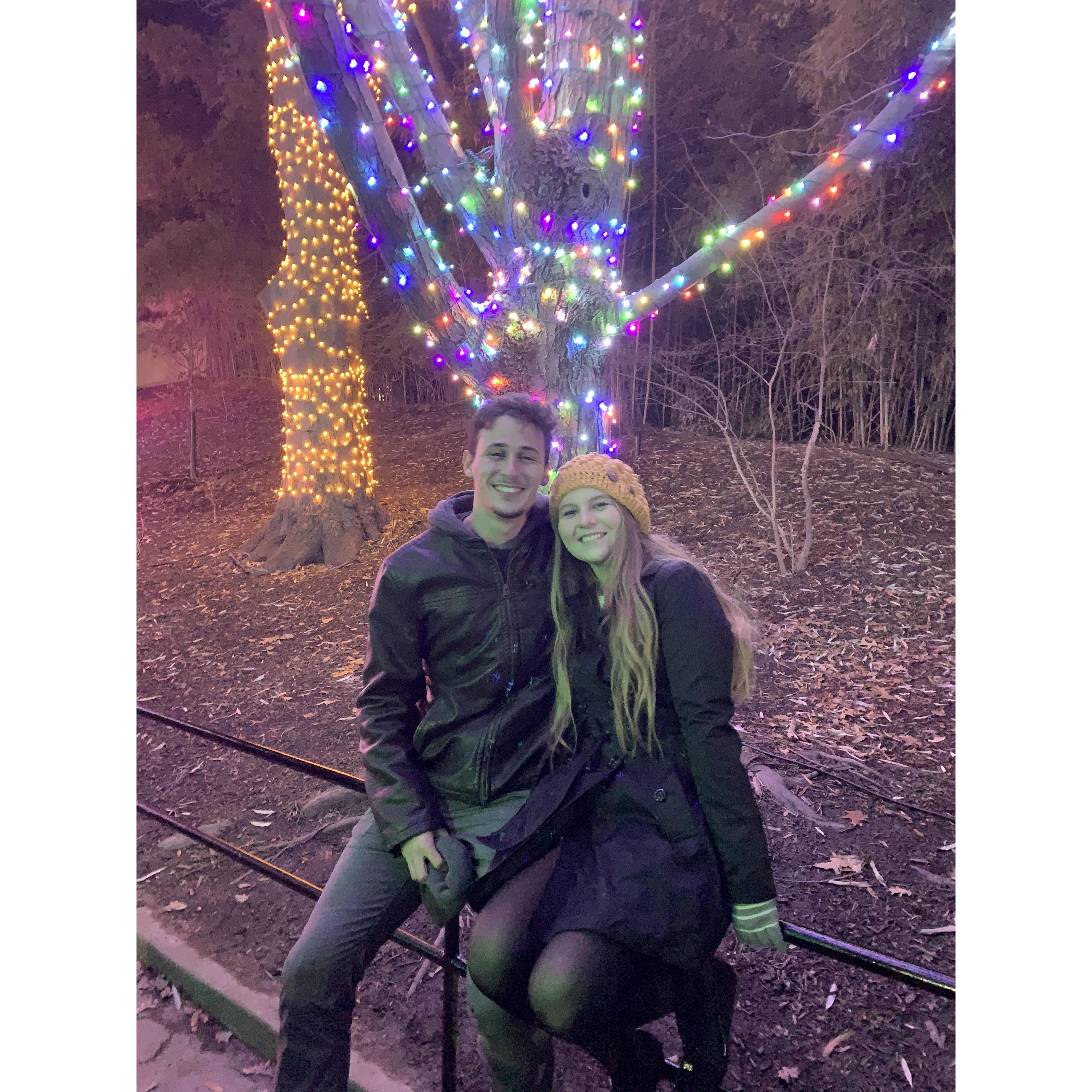 On our first New Years' Eve together, ringing in 2019, we went to DC to meet Taylor's family!