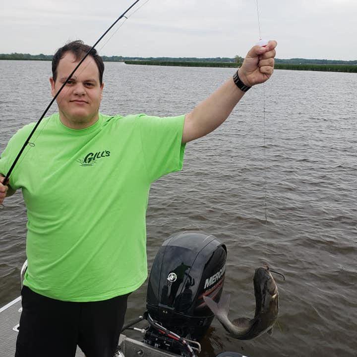 I'll catch catfish just not with my hand