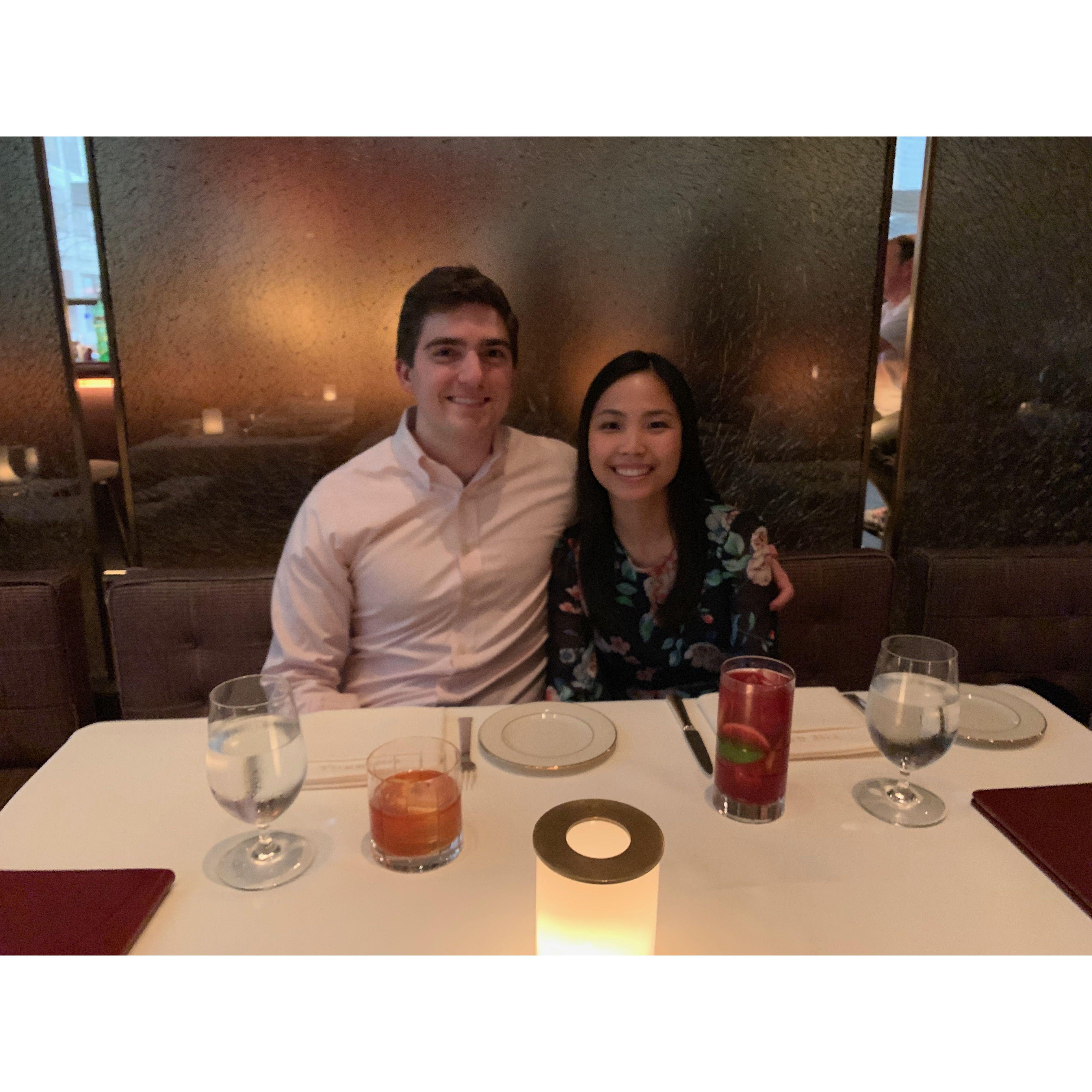 One of our favorite NYC restaurants @ THE GRILL