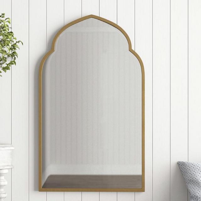 Distressed Accent Mirror