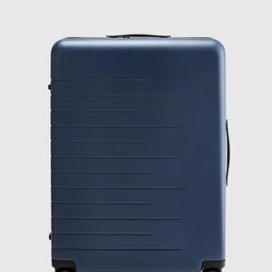 Expandable Large Check-In Suitcase in Navy