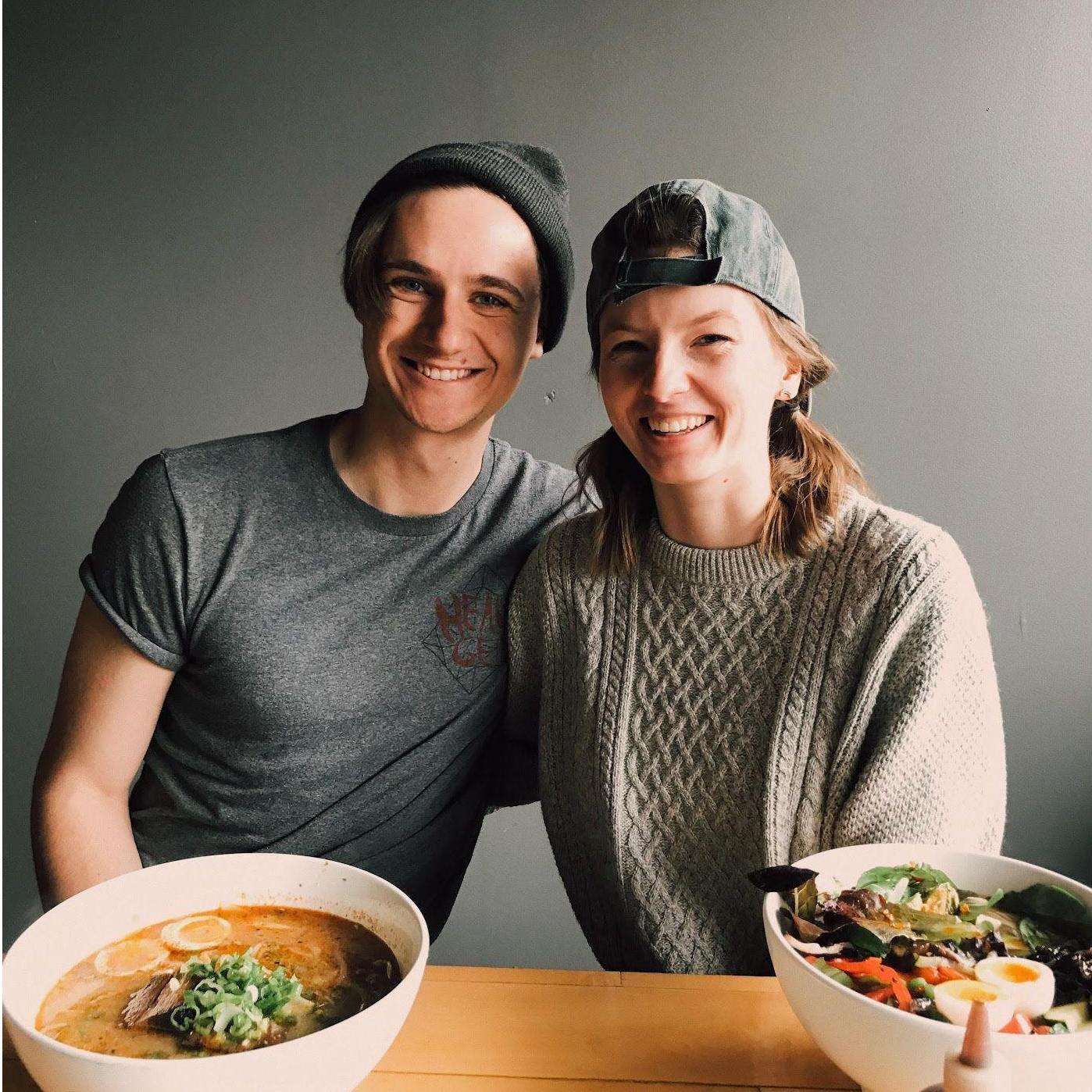 At our favorite ramen bar in Chicago
