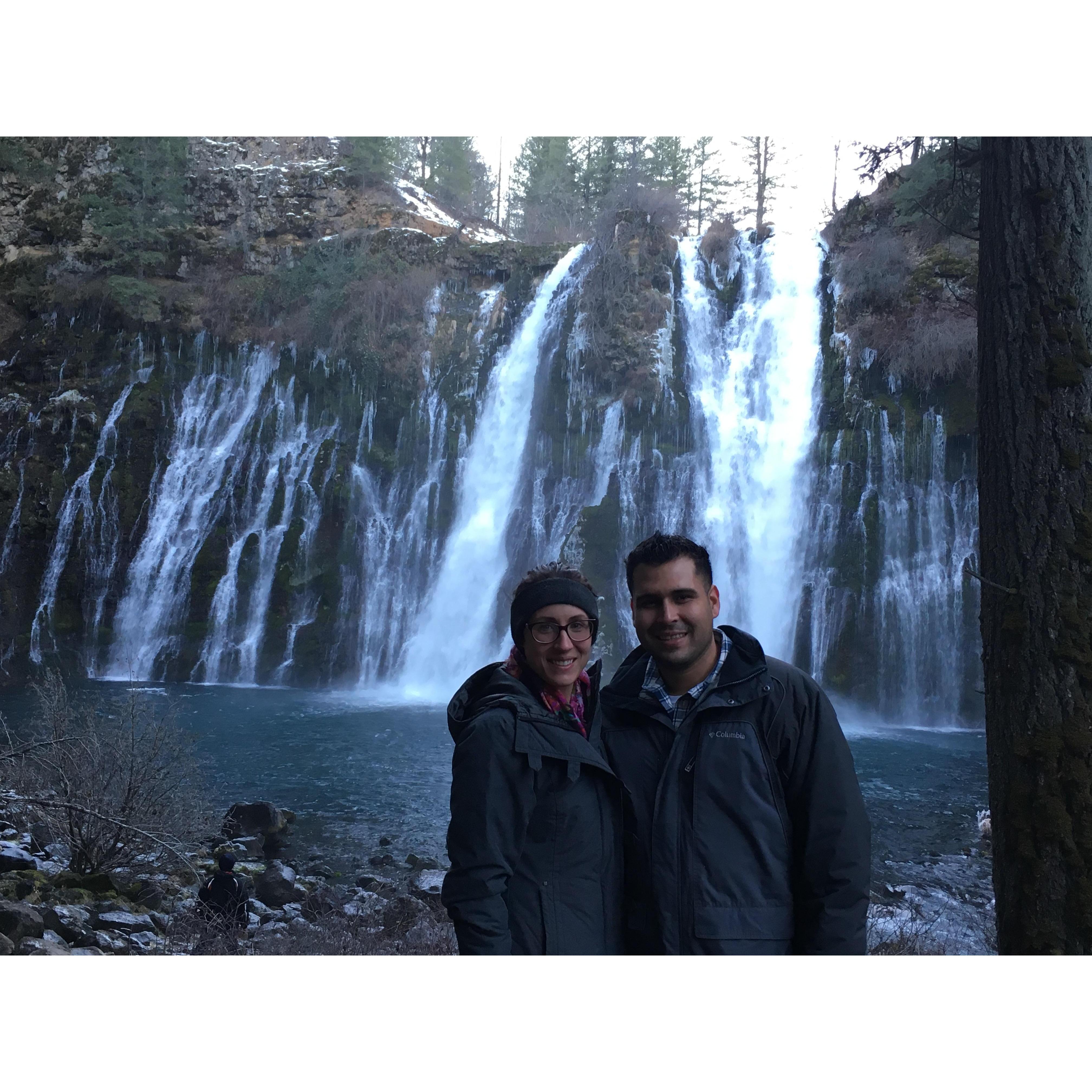 I got to introduce Chris to one of my favorite places, Burney Falls. So beautiful!