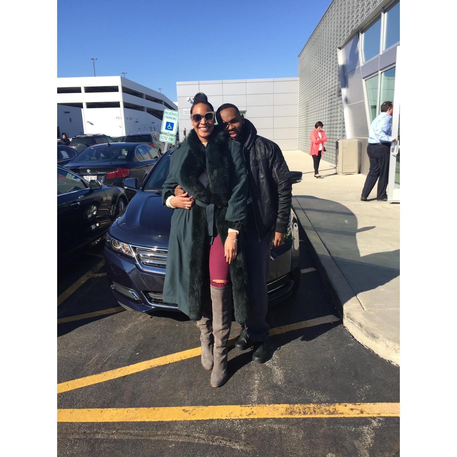 The day I bought my Porsche and Styron purchased his Impala (Chicago, IL)