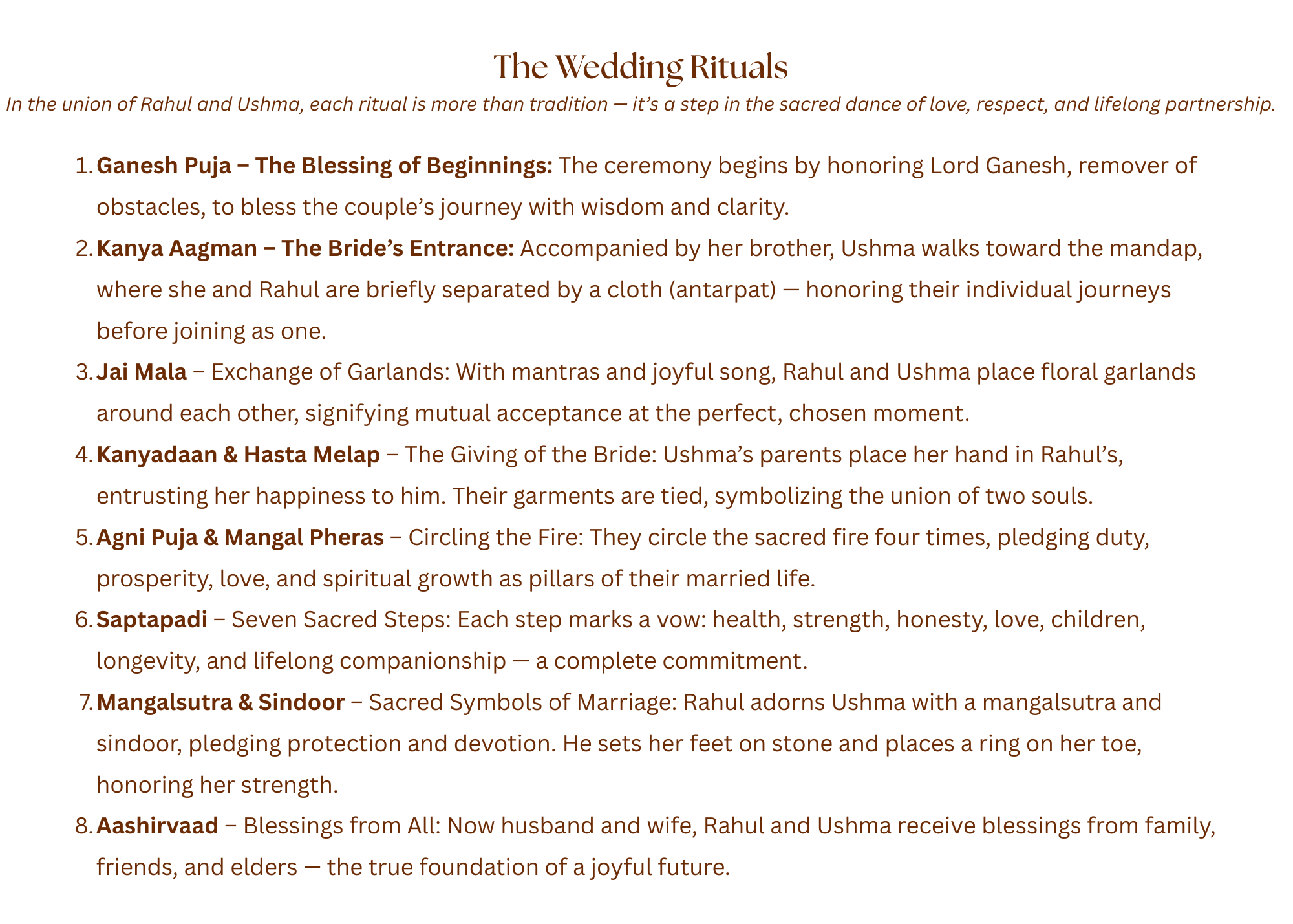 The Wedding Website of Ushma Purohit and Rahul Rohatgi