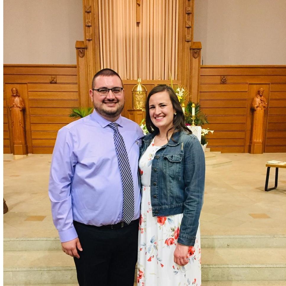 Easter Vigil 2019 - Arnold was baptized, confirmed, and received the Holy Eucharist - it was a joyous celebration!