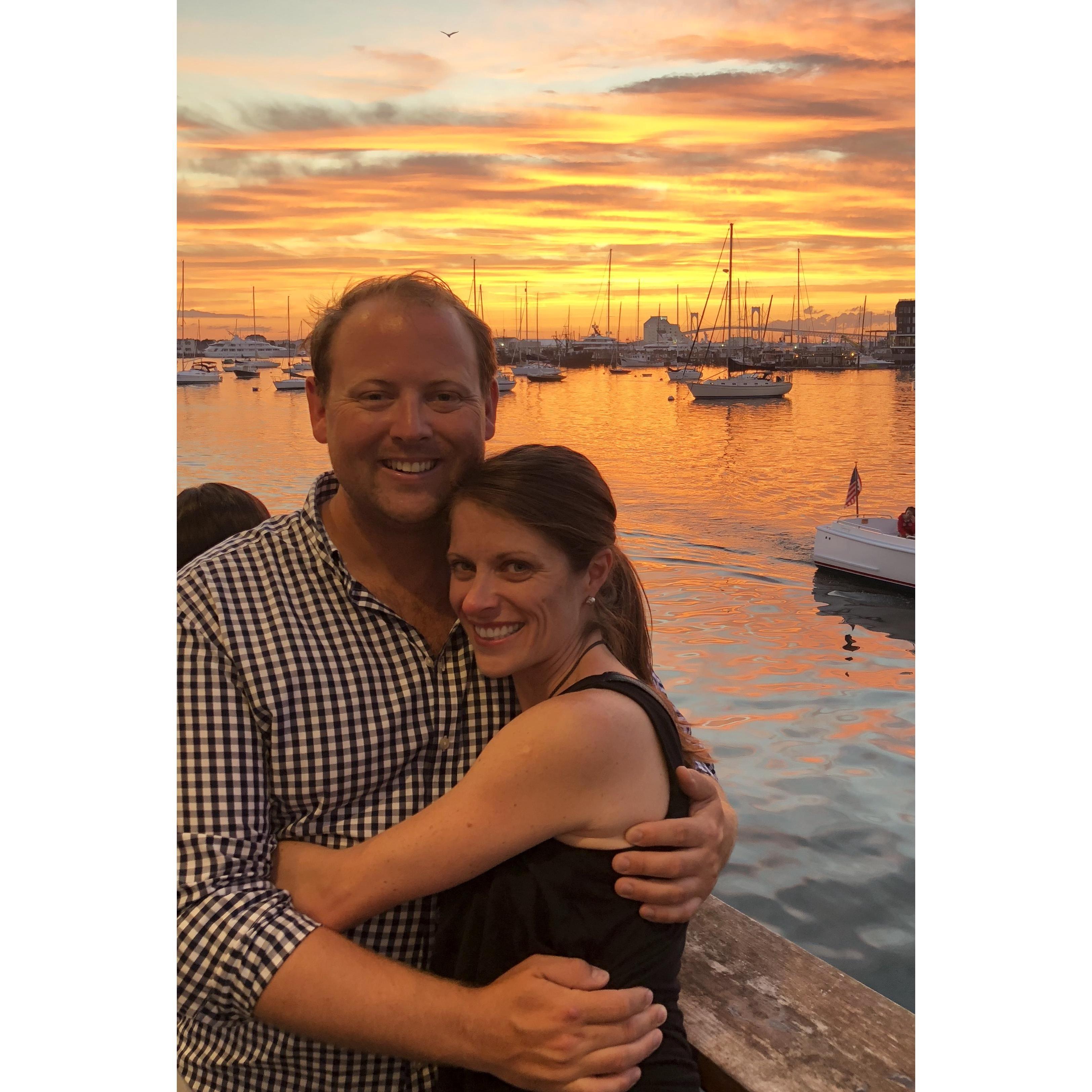 Sunsets in Newport are AMAZING!