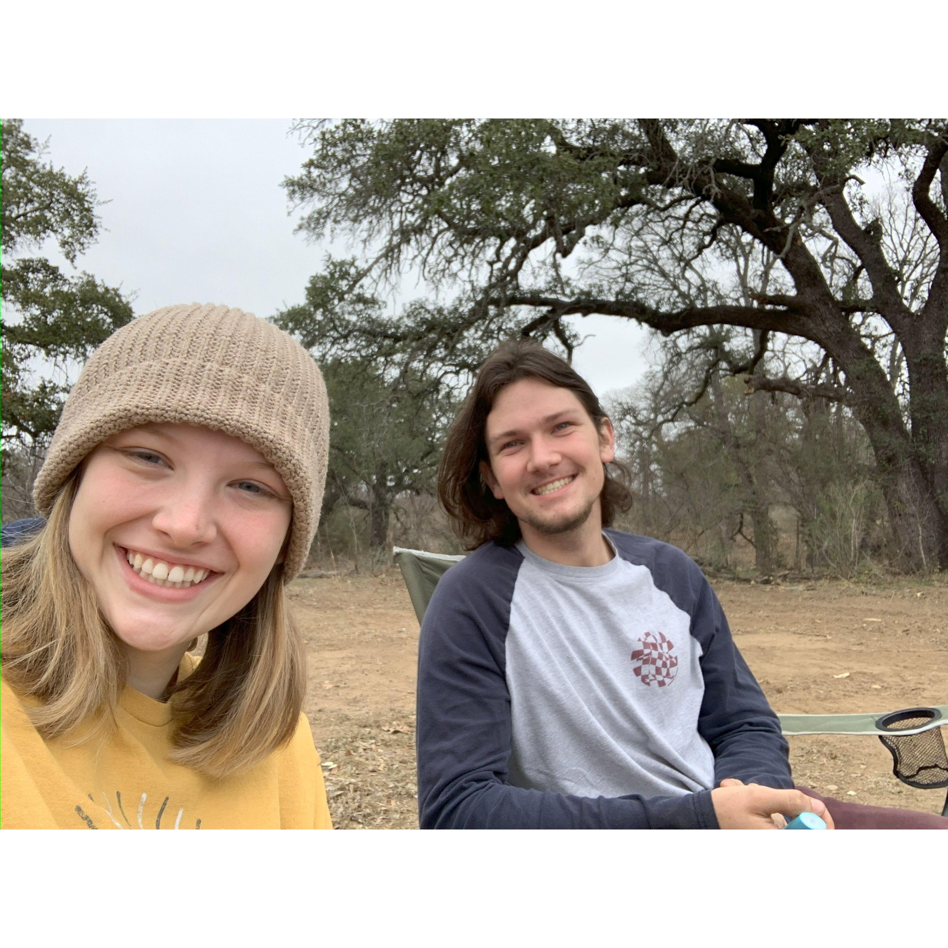 Dec 2020. Camping in Oklahoma :)