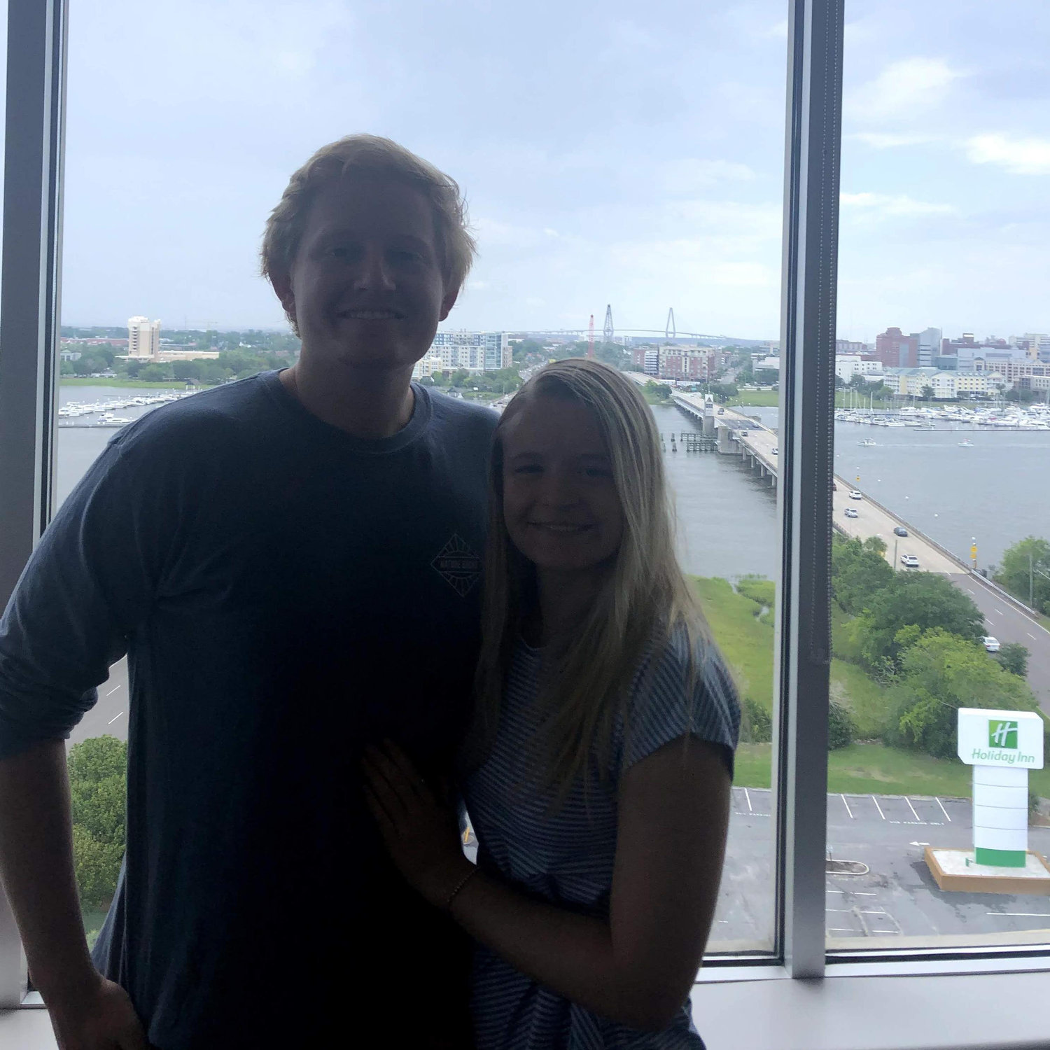 Rooftop of the Holiday Inn in Charleston (May 2020)