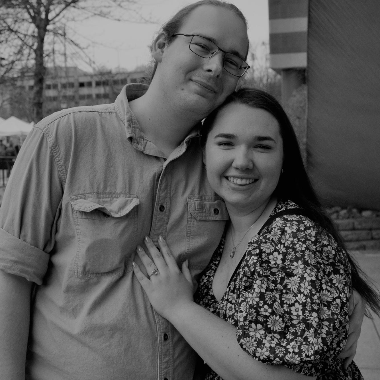 The day we got Engaged at the Chattanooga Aquarium!