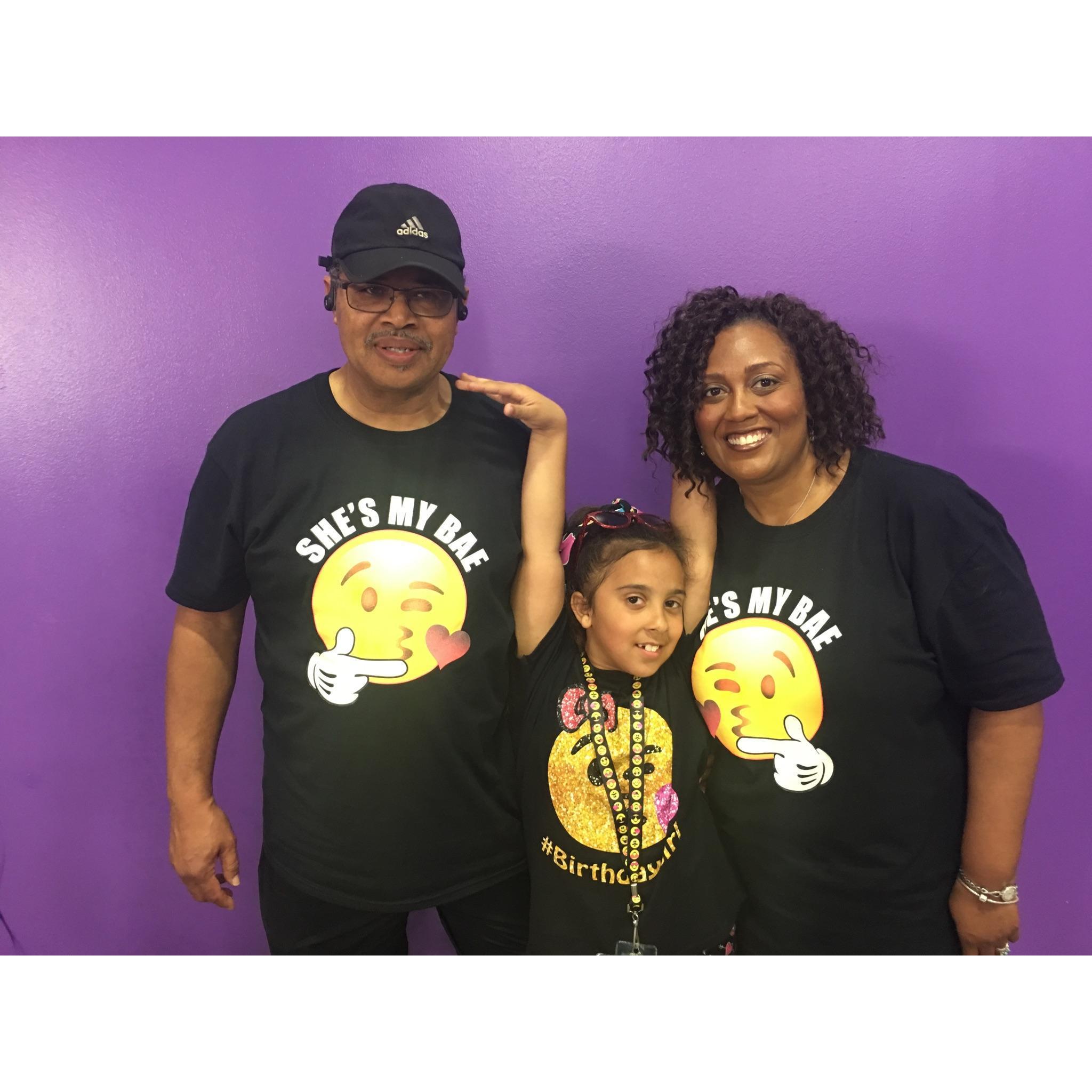 Gabby's emoji birthday party