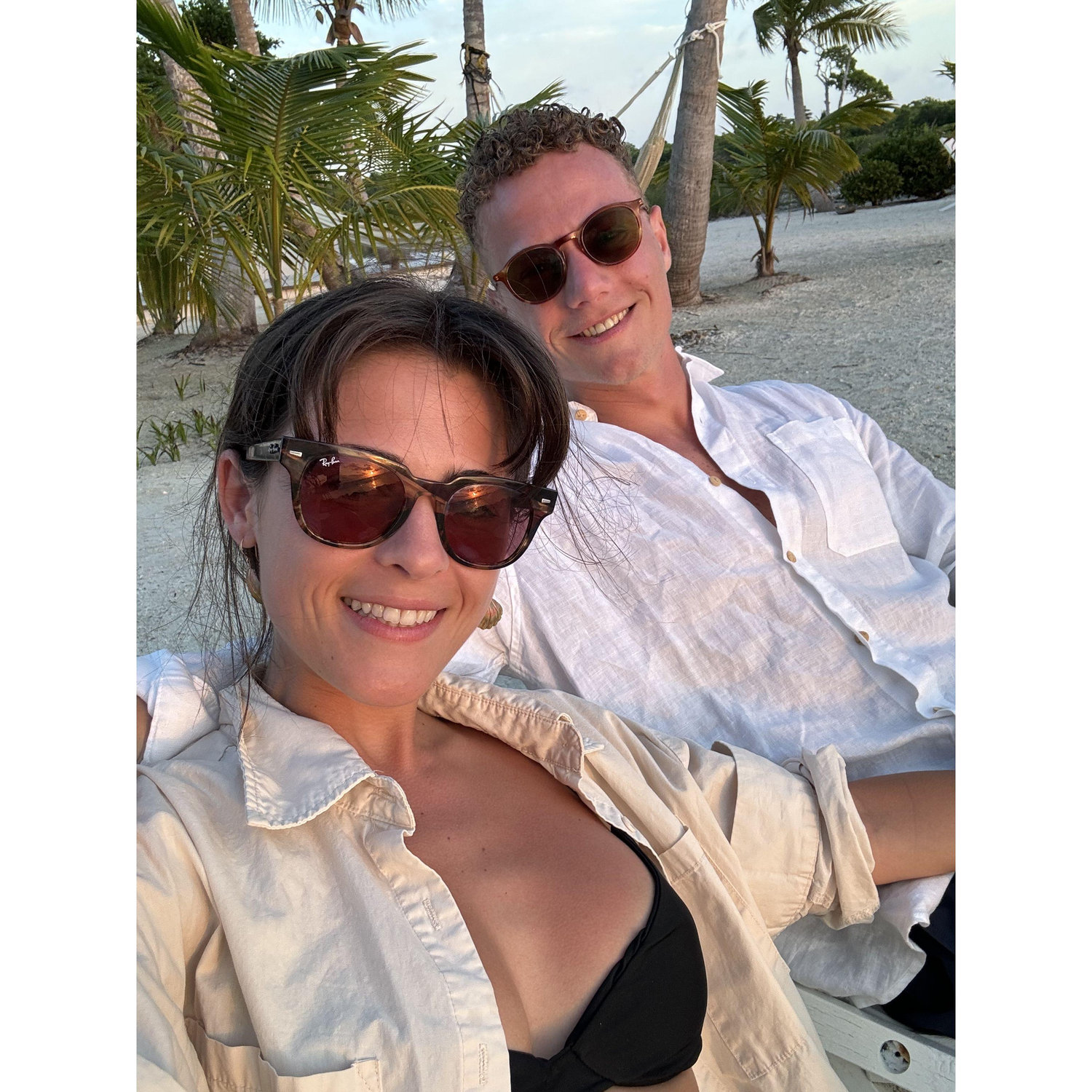 Our first international trip together. Belize it or not, this is were we first started talking about marriage