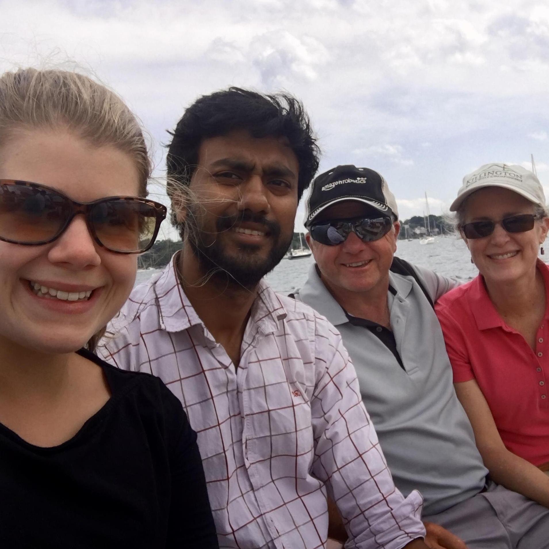 Boat Trip with Dad & Beth