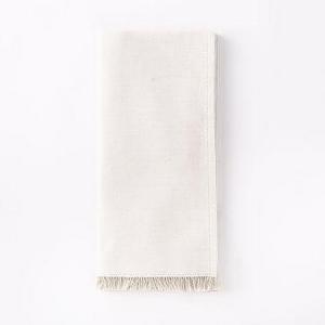 Frayed Edge Napkin, Belgian Flax, Set of 4