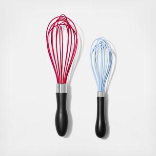 Good Grips 2 Piece Silicone Whisk Set