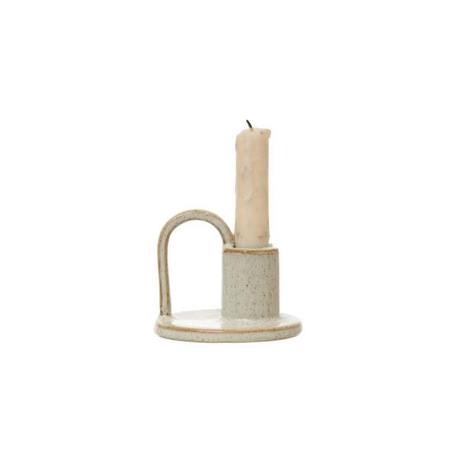 Stoneware Candle Holder