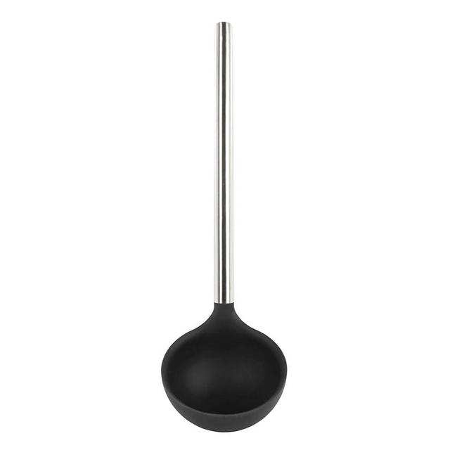 Tovolo Silicone Ladle With Stainless Steel Handle, Deep Spoon With Reinforced Nylon Core, Perfect Kitchen Utensil for Soup, Stew, Sauce & Punch