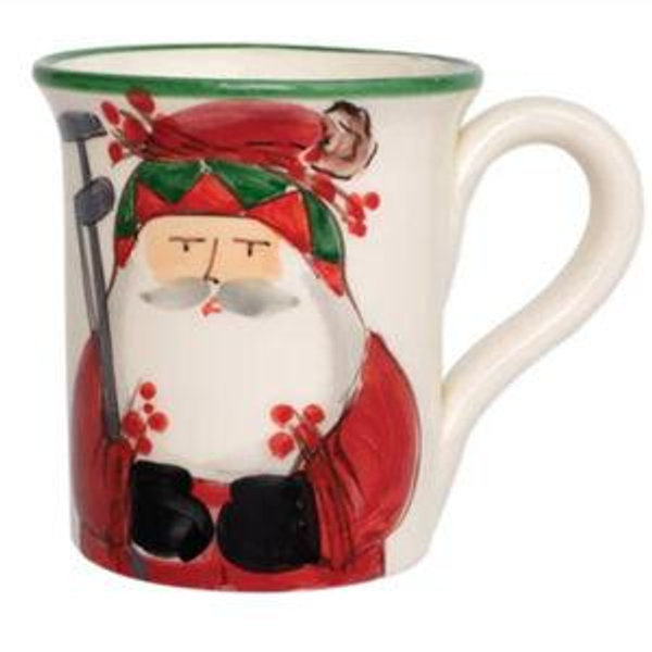 Old St. Nick Mug - Golfing