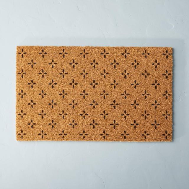 Floral Print Coir Door Mat - Hearth & Hand™ with Magnolia