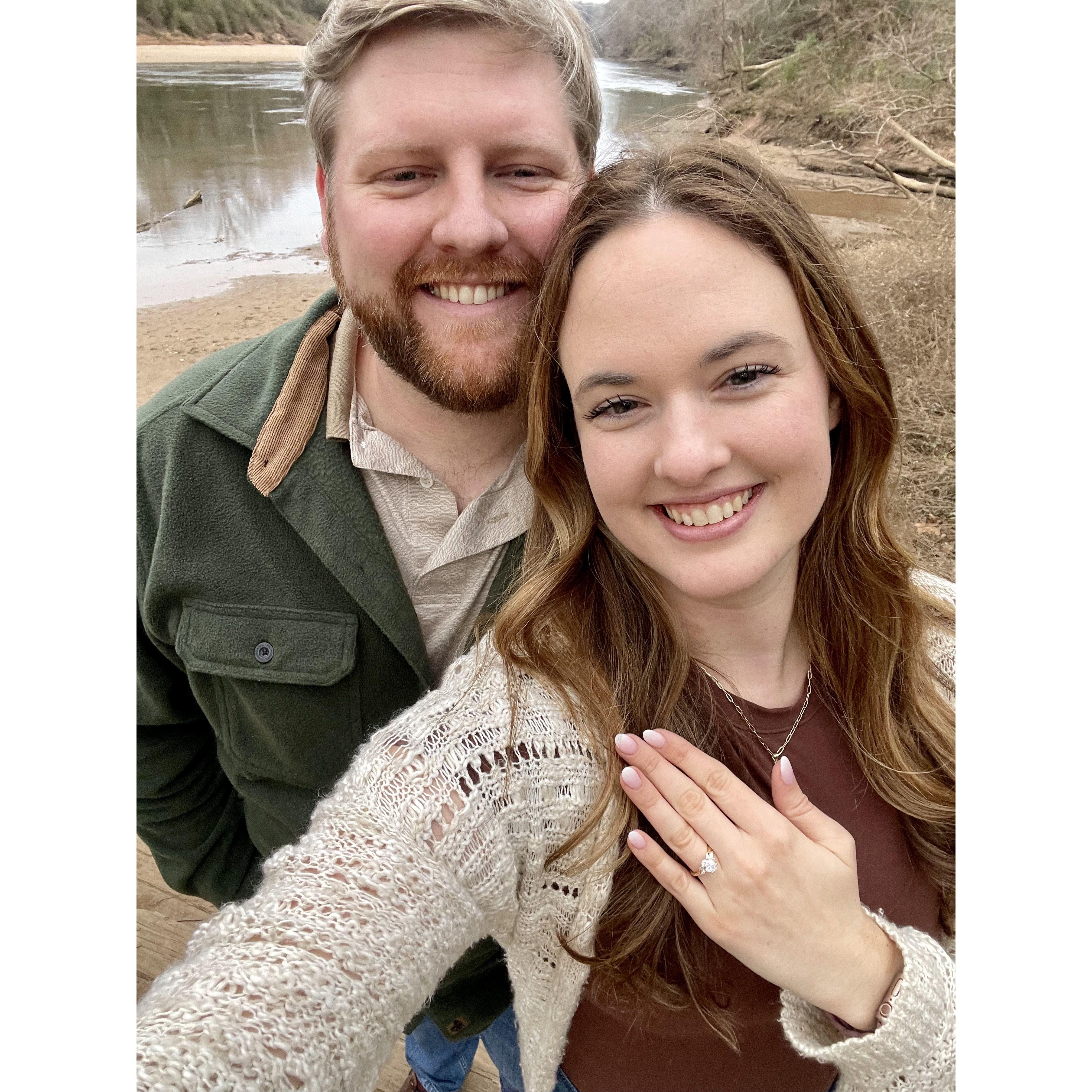 The day we got engaged! 12/26/24