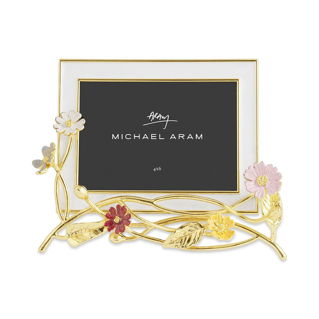Michael Aram Wildflowers 4" x 6" Easel Frame
