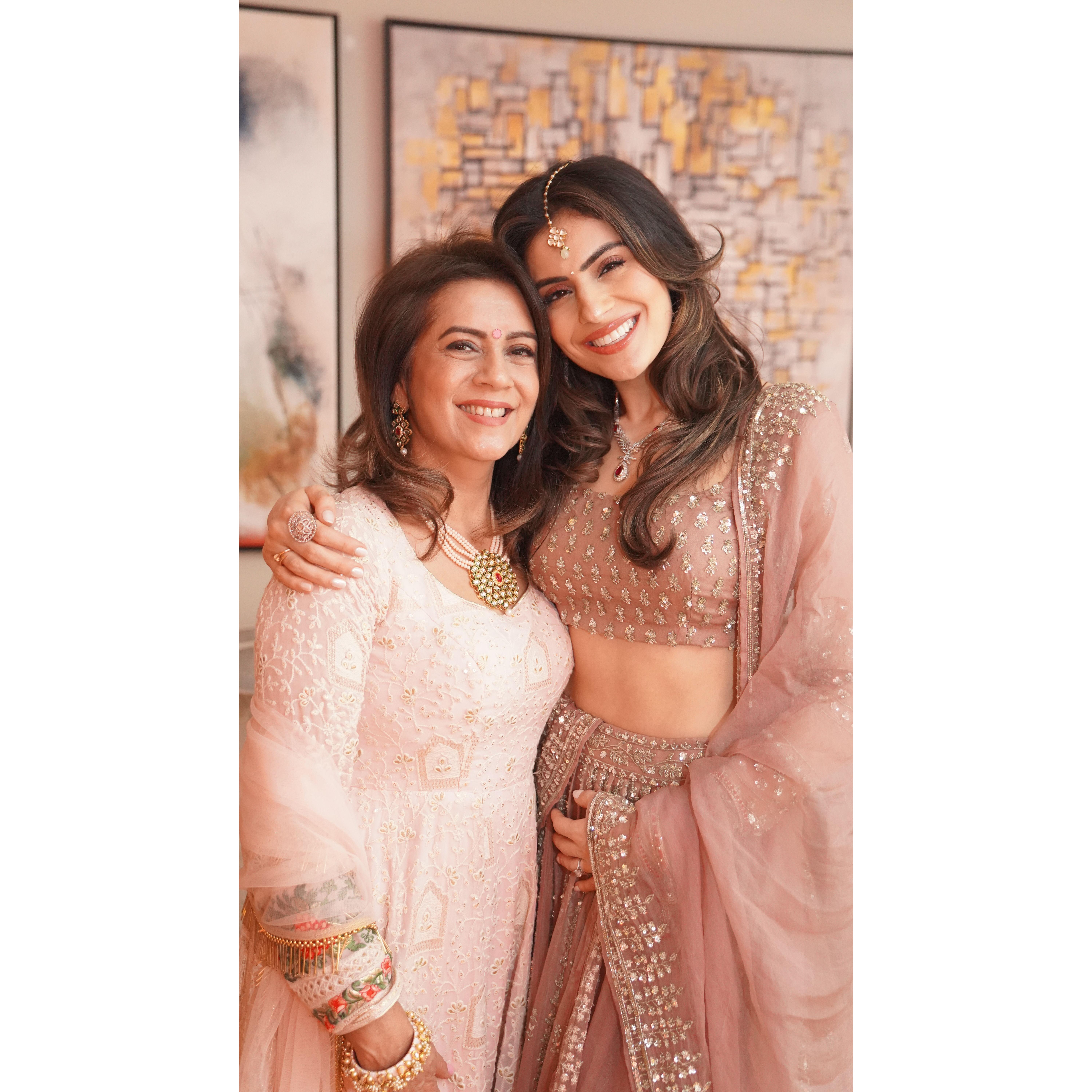 Shivani and her Mum
