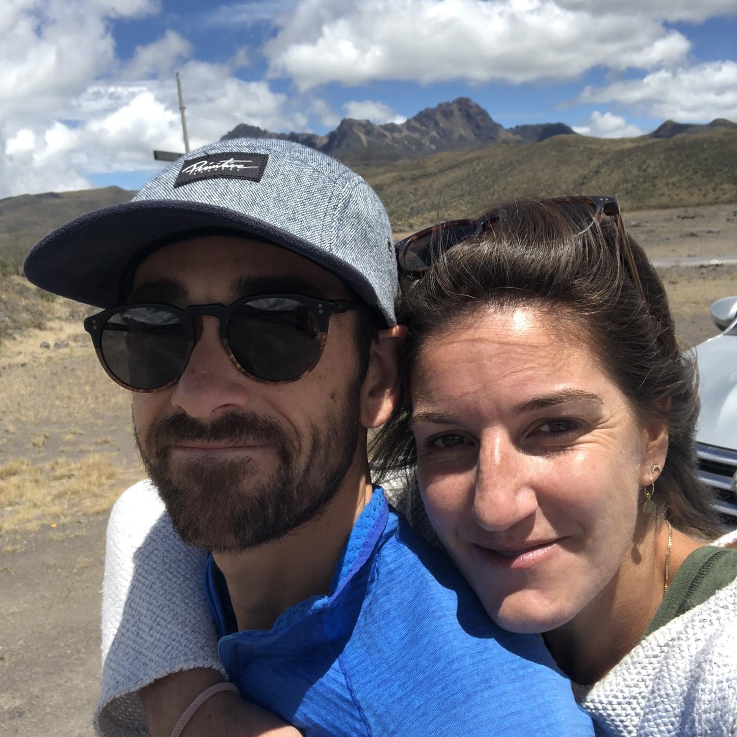 Ecuador at the base of Ruminahui