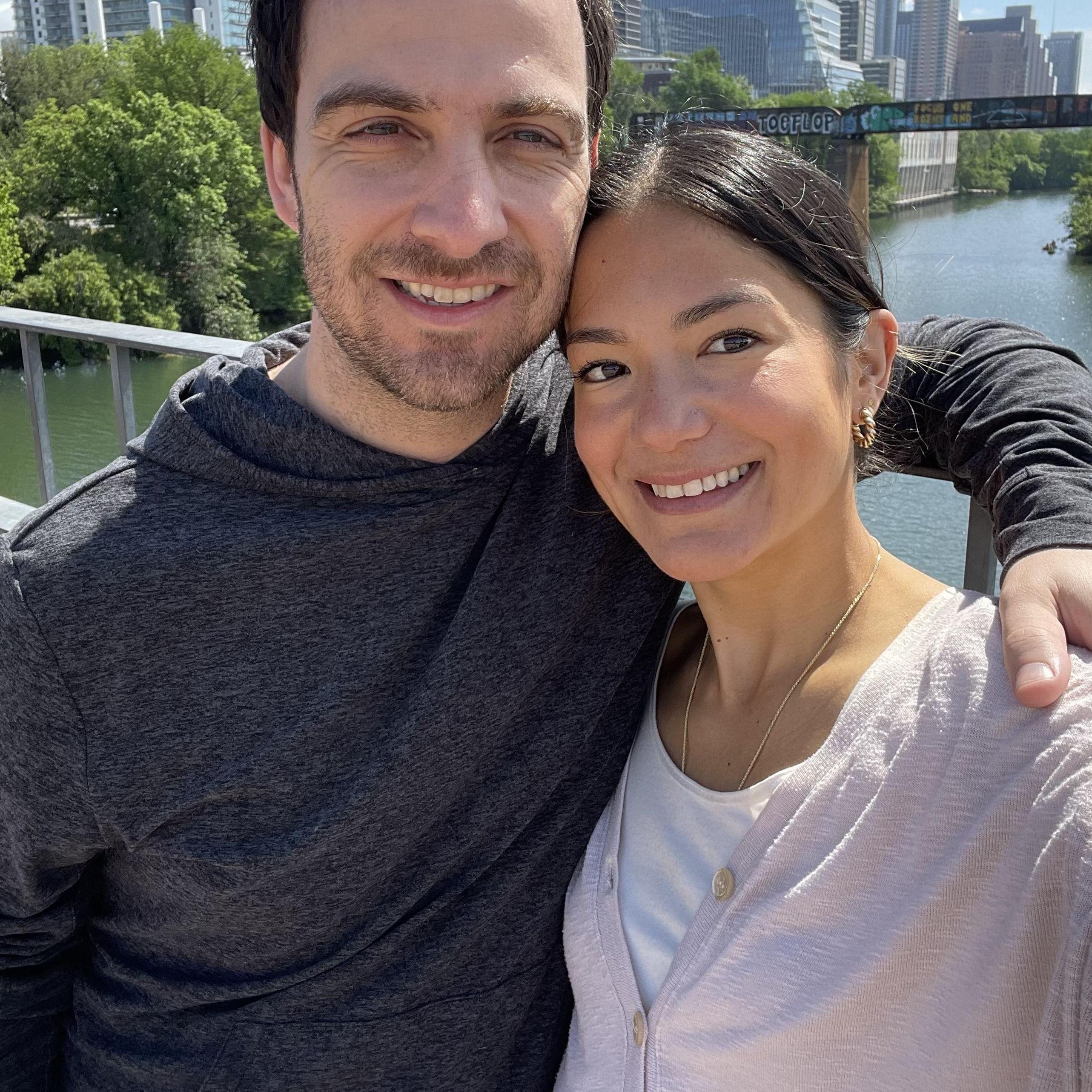 Nicole visiting Austin for the first time.