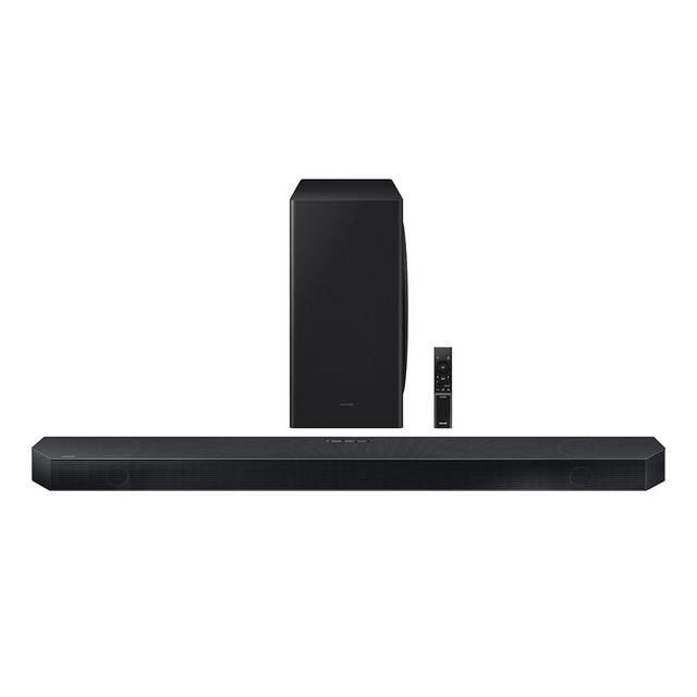 SAMSUNG QS730D 3.1.2ch Soundbar w/Wireless Dolby Atmos Audio, Q-Symphony, SpaceFit Sound Pro, Adaptive Sound, Game Mode Pro, 8” Subwoofer Included, HW-QS730D/ZA (Newest Model)