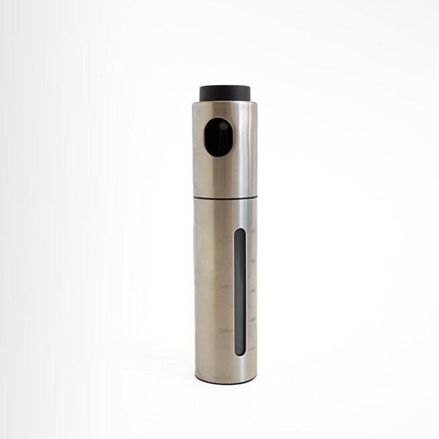 Fox Run Olive Oil Sprayer Bottle, 7" x 1.5" Stainless Steel Oil Mister