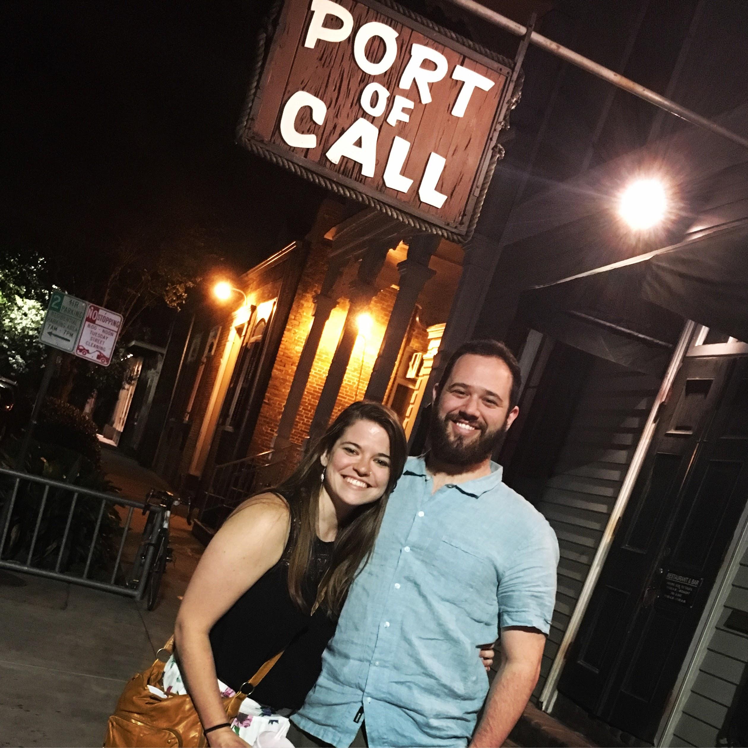 (After) Eating our favorite burger