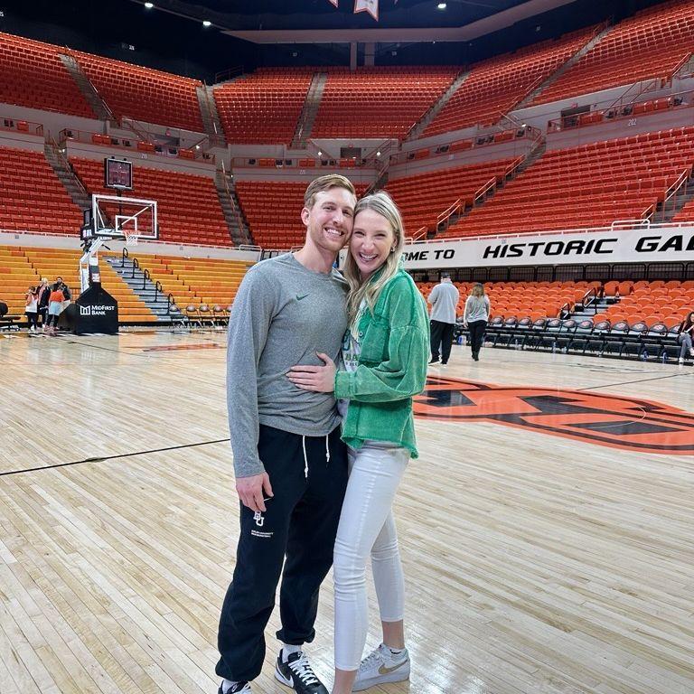 Lots of hours spent at basketball arenas all over the nation to cheer on Coach Cannon!
