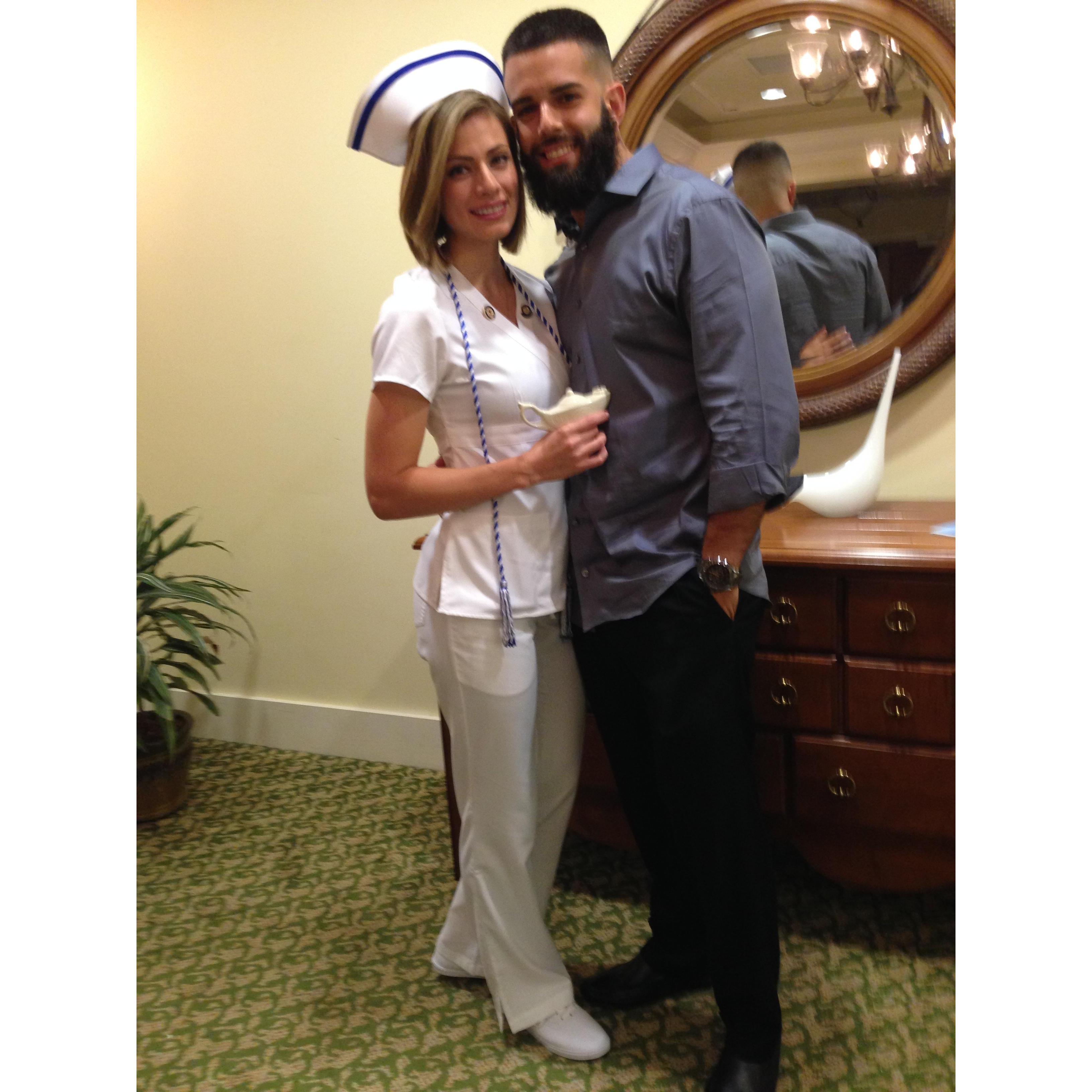 Nursing school graduation...August 2014