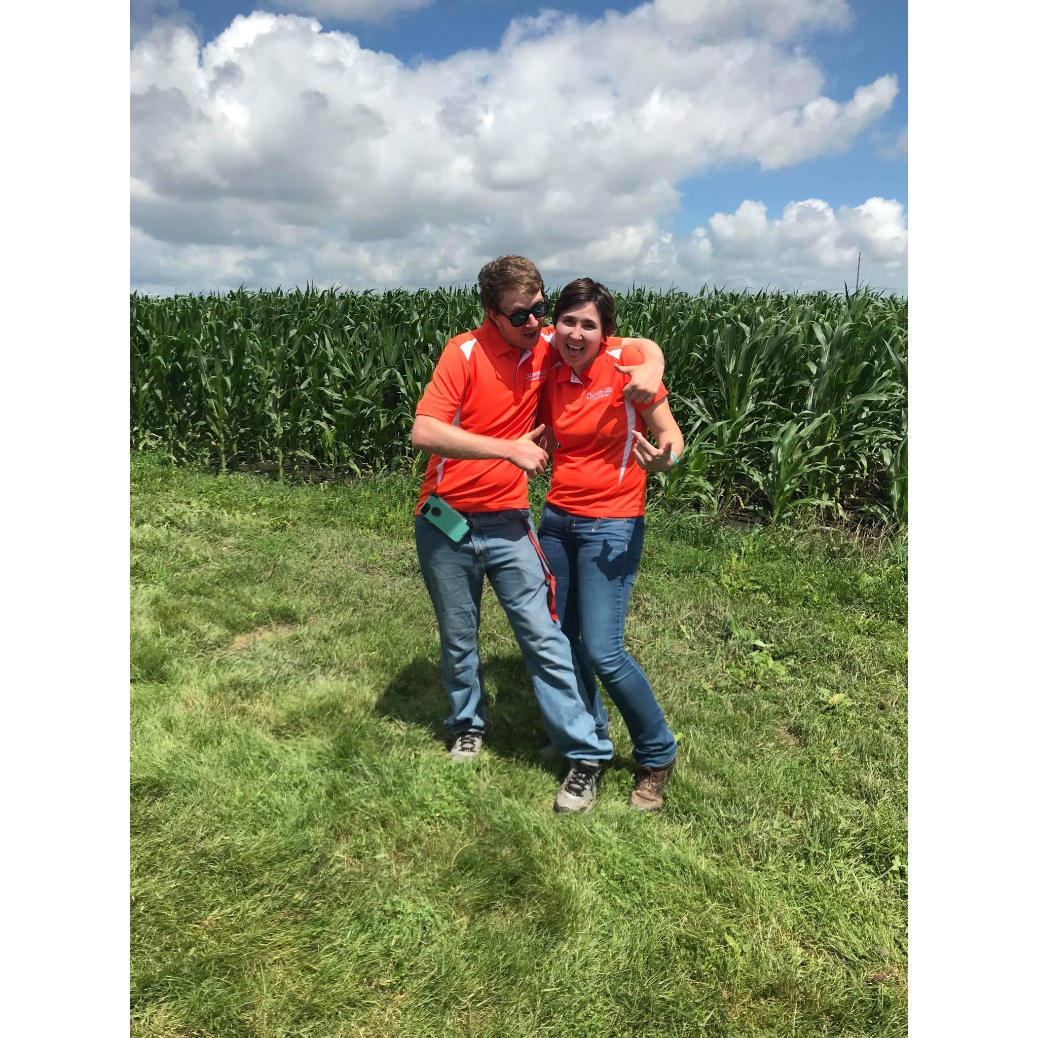 Goofing off during Field Day
