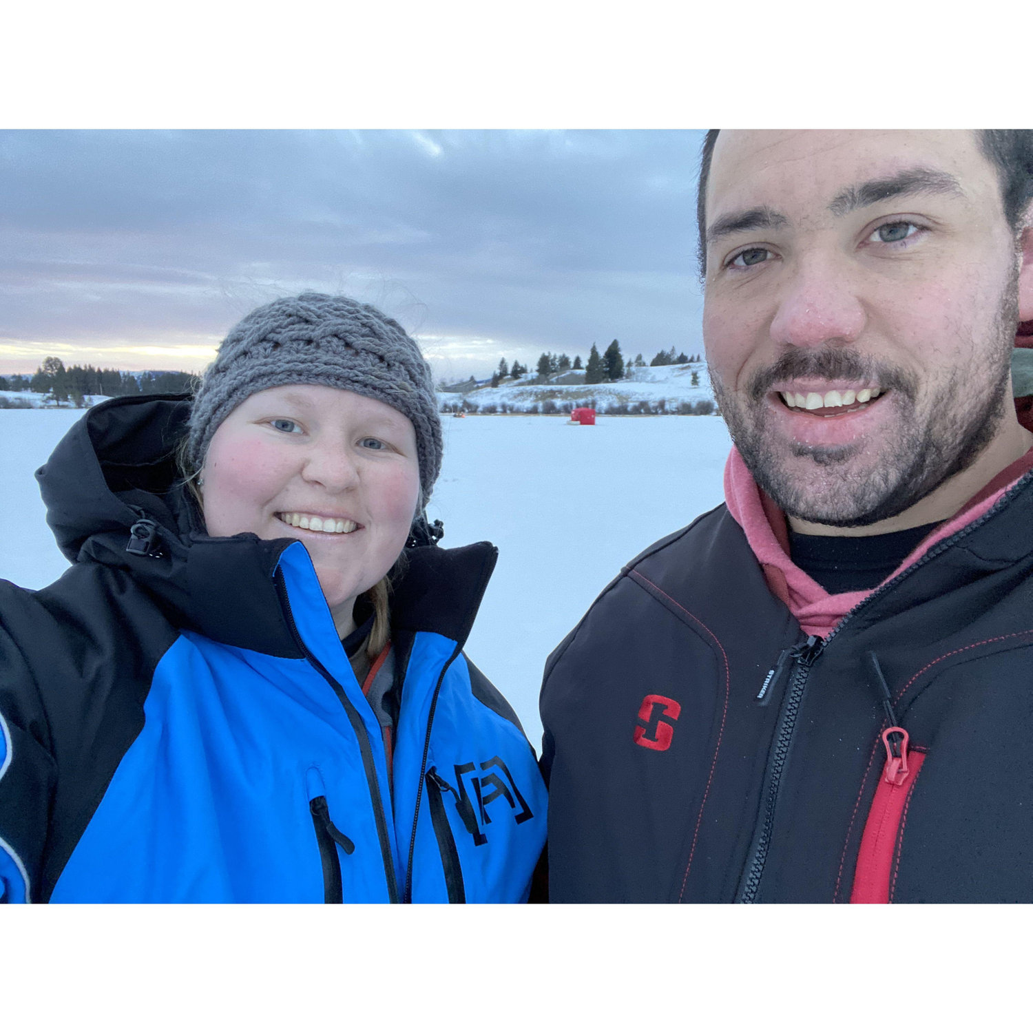 And another ice fishing day