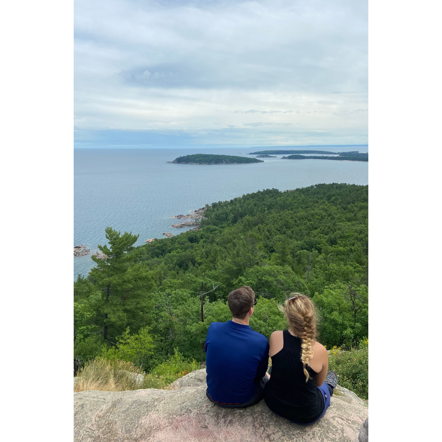 Resting at the top of Marquette