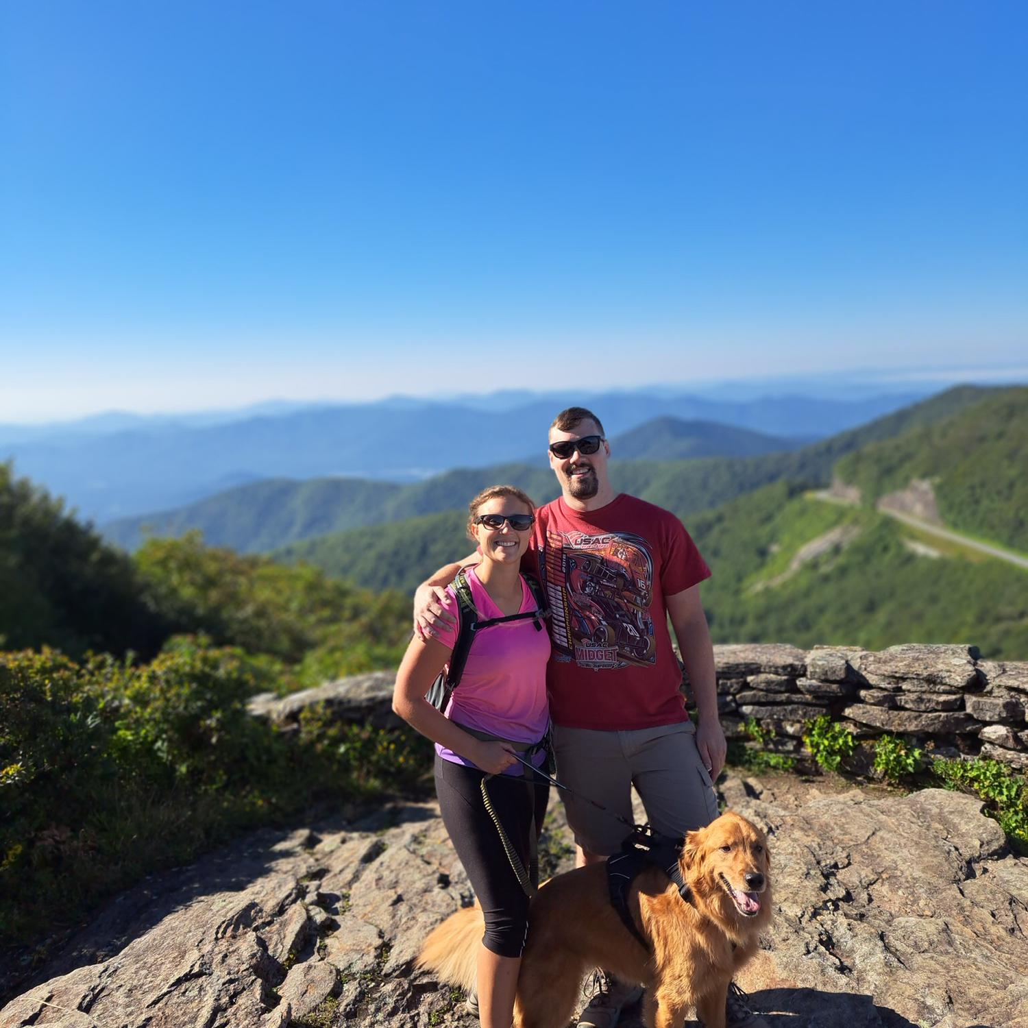 Hiking! One of our favorite pastimes