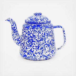 Splatter Enamelware Teapot