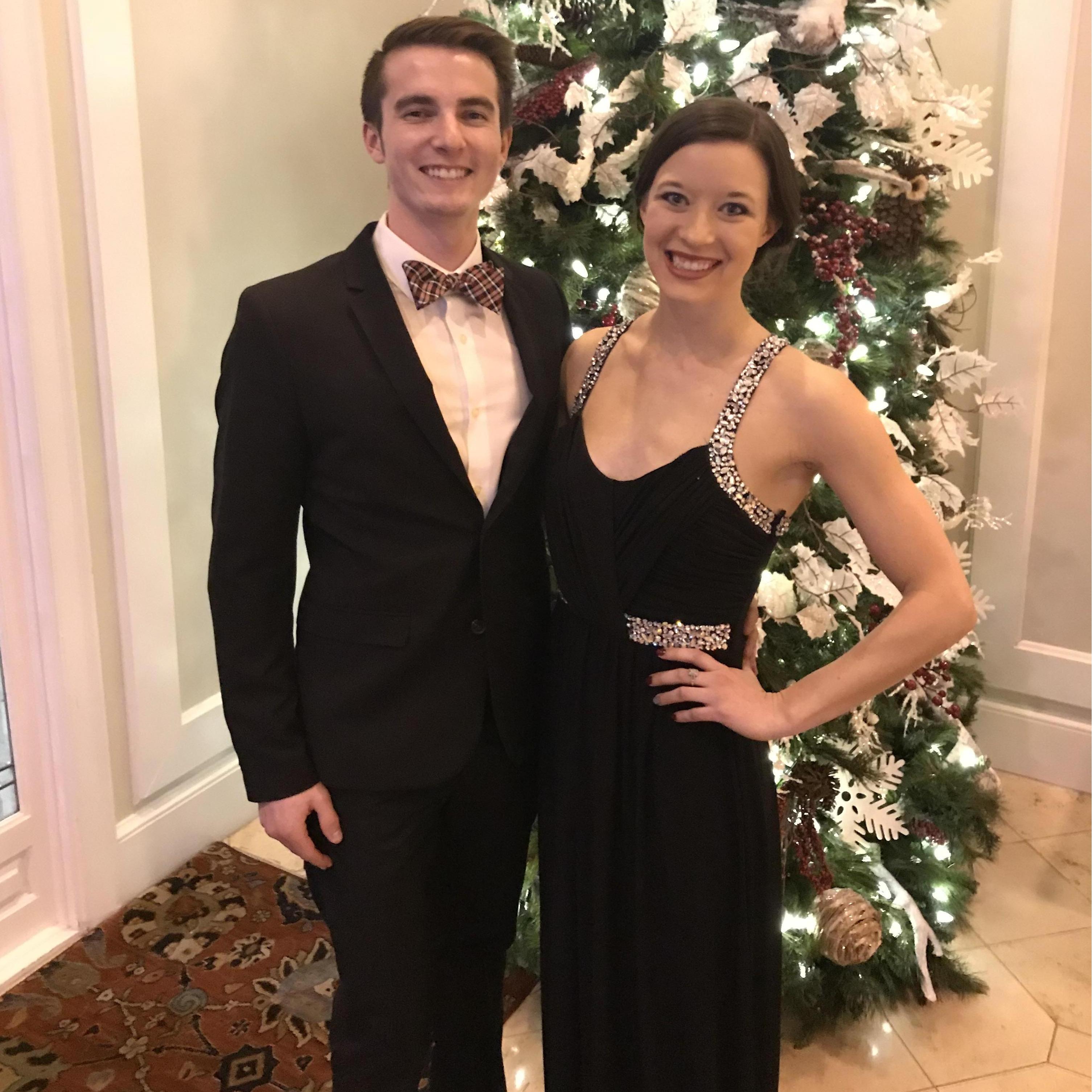 Attending his firm's Christmas party - 2017