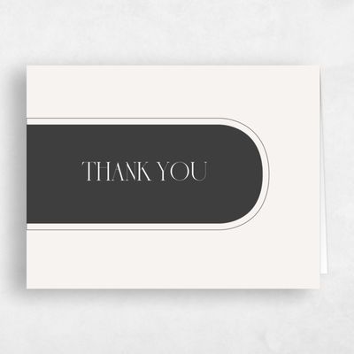 Beige Typography Wedding Thank You - Dempsey Landscape