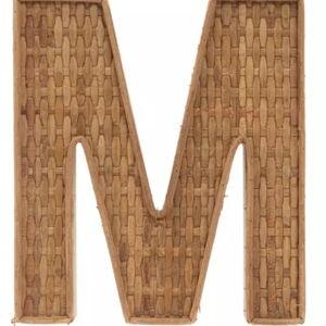 Rattan Alphabet Letter Wall Decor | Hobby Lobby |