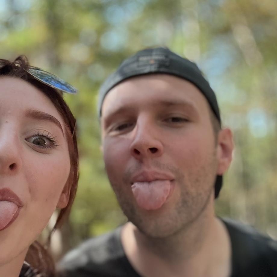 Us being silly!