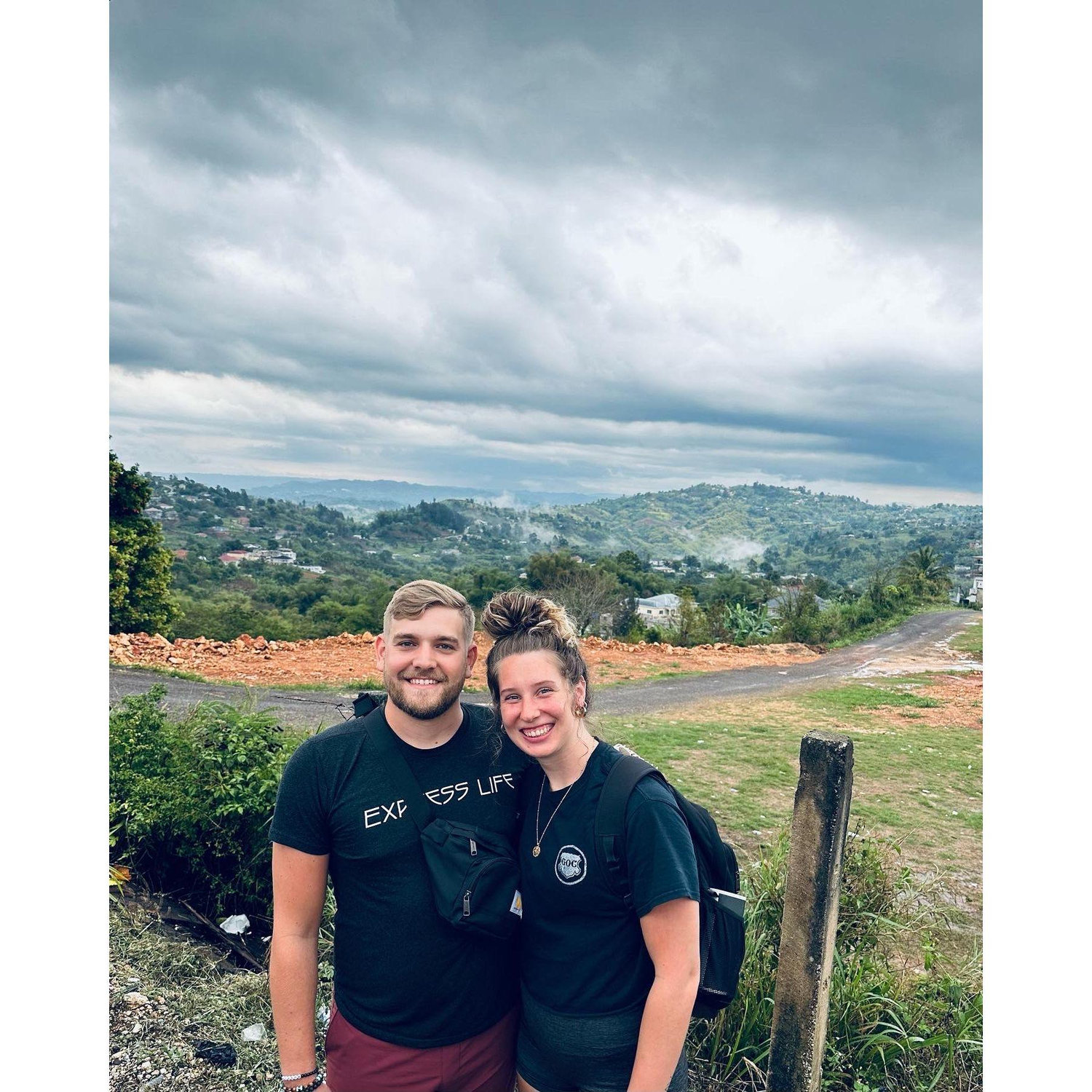The views we got to see after adjusting 100's of people on a Mission Trip to Jamaica