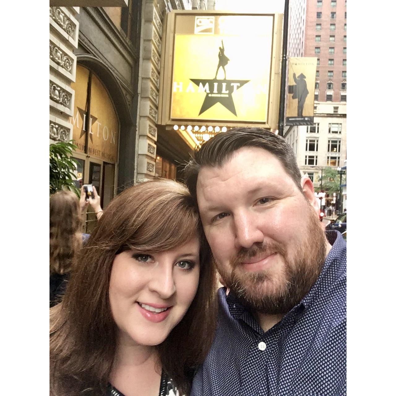 Going to see Hamilton in Chicago!