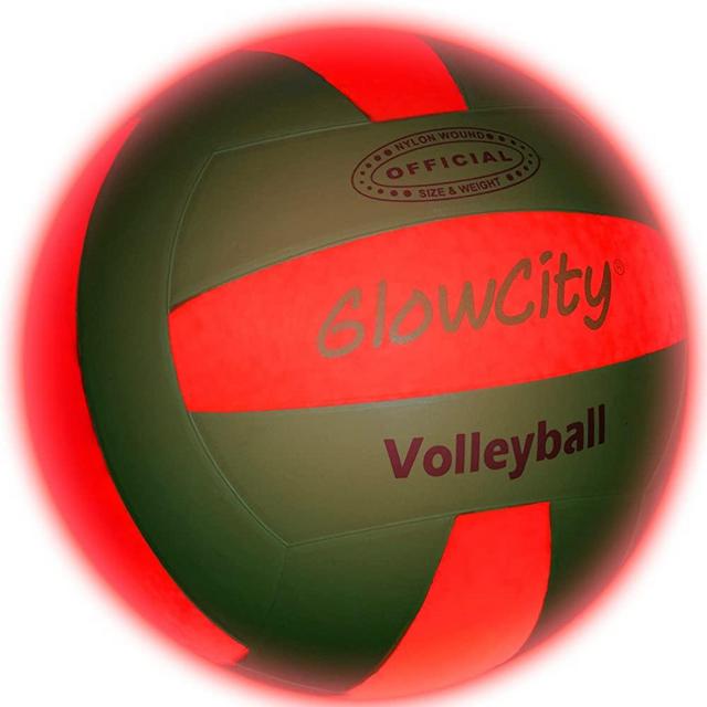 GlowCity Glow in The Dark Volleyball - Light Up Volleyballs